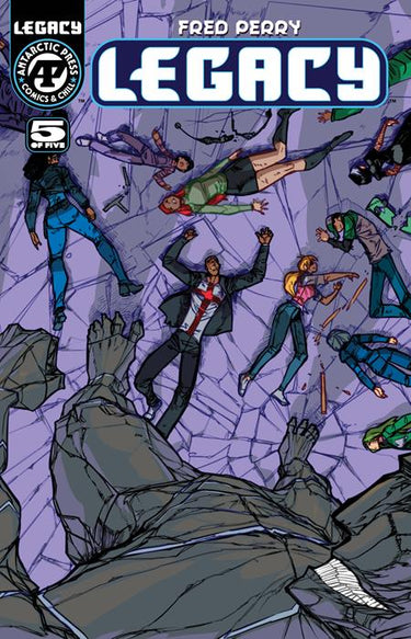 Legacy the Final Chapter #5 (Of 5) comic book cover by Fred Perry