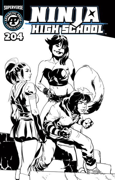 Ninja High School #204 Cvr B Brian Denham Homage Var comic book cover