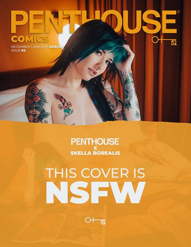 Penthouse Comics #2 Cvr G Skella Borealis NSFW Photo Var comic book cover