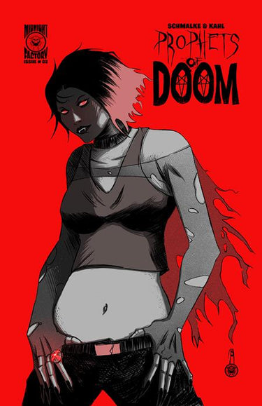 Prophets of Doom #2 (Of 4) Cvr B Joseph Schmalke Var comic book cover