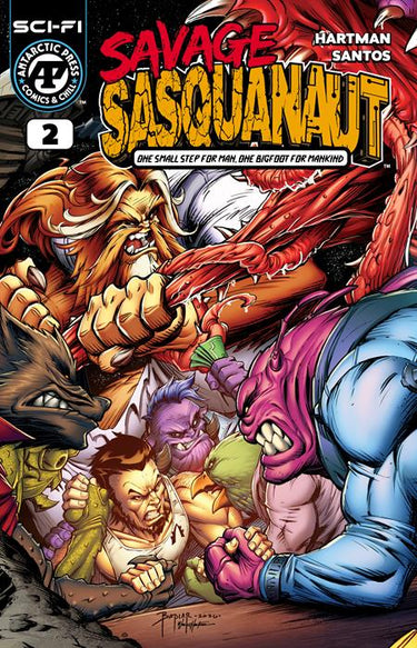 Savage Sasquanaut #2 Cvr a Craig Babiar comic book cover