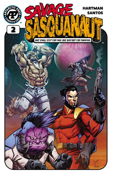 Savage Sasquanaut #2 Cvr B Chahine Ladjouze Var comic book cover