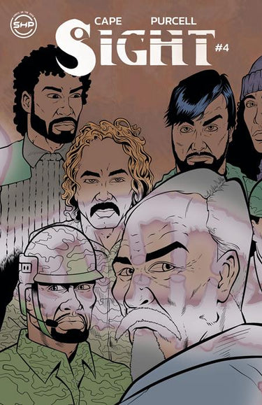 Sight #4 (Of 5) comic book cover by Jack Purcell