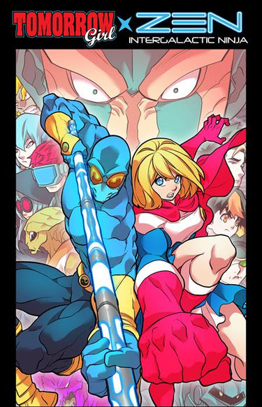 Tomorrow Girl X Zen Intergalactic Ninja #1 (Of 2) Cvr a Erwin Prasteya comic book cover