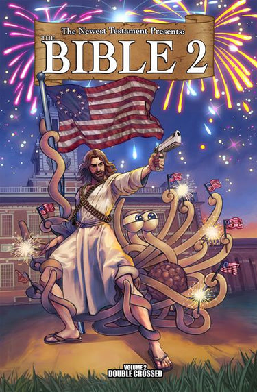 Bible 2 TP Vol 02 Double Crossed graphic novel cover by Amelia Passeo