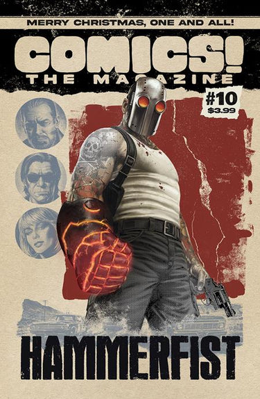 Comics the Magazine #10 comic book cover by Steve Epting, Rico Renzi