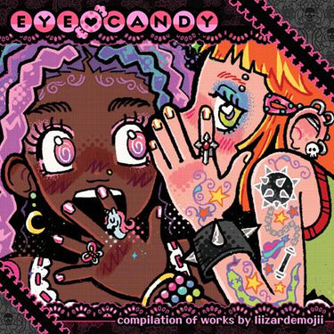 Eye Candy TP graphic novel cover by LizardEmojii
