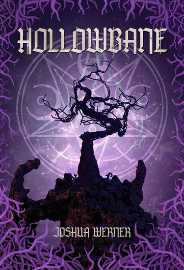 Hollowbane HC hardcover graphic novel cover by Joshua Werner