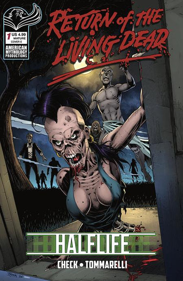 Return Living Dead Halflife #1 Cvr E Richard Bonk Var comic book cover