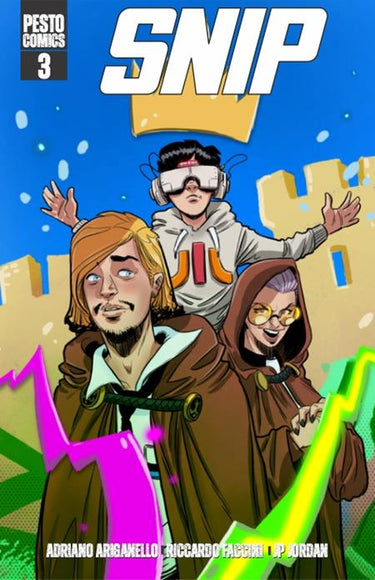 Snip #3 (Of 5) comic book cover by Riccardo Faccini