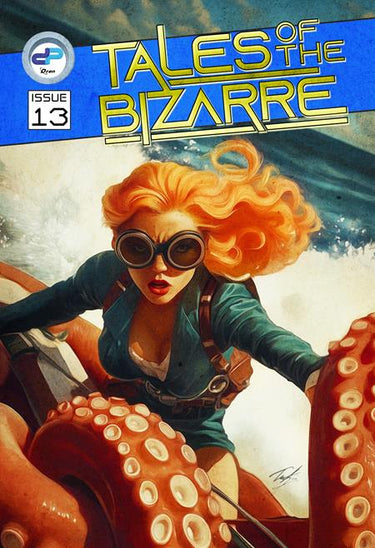 Tales of the Bizarre #13 comic book cover by Zaf