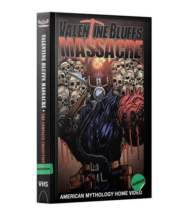 Valentine Bluffs Massacre Complete Collection HC hardcover graphic novel cover by Buz Hasson