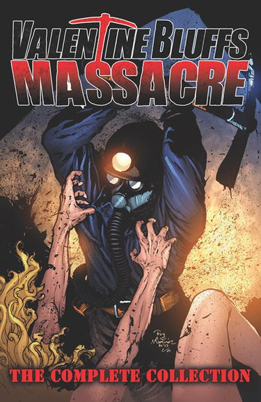 Valentine Bluffs Massacre Complete Collection TP graphic novel cover by Puis Calzada