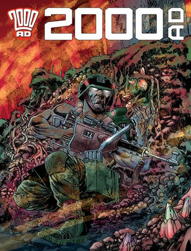 2000 Ad Prog #2511 comic book cover by PJ Holden