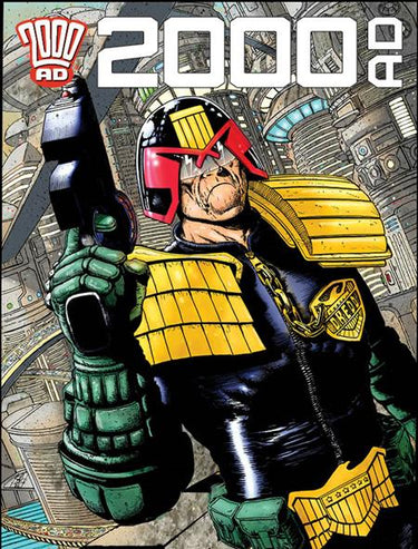 2000 Ad Prog #2512 comic book cover by Steven Austin