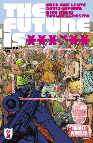 Future Is ****** #20 Cvr B David Lapham Var comic book cover