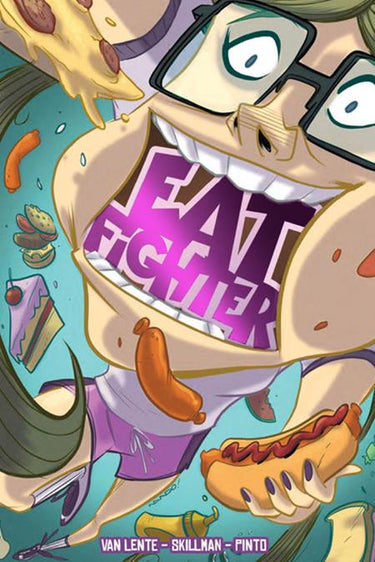 Eat Fighter TP graphic novel cover by Fernando Pinto