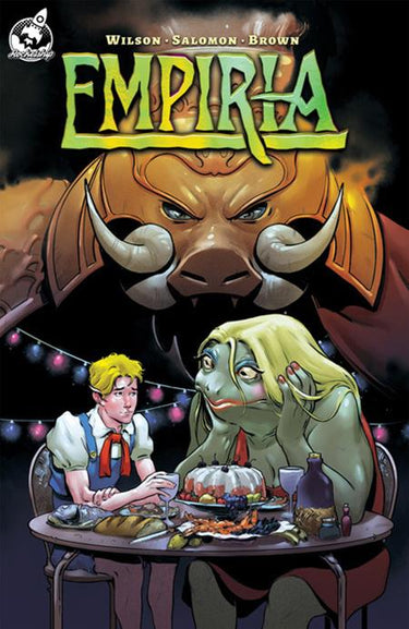 Empiria #7 comic book cover by Jacques Salmon