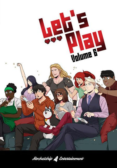 Lets Play HC Vol 06 hardcover graphic novel cover by Leeanne M. Krecic