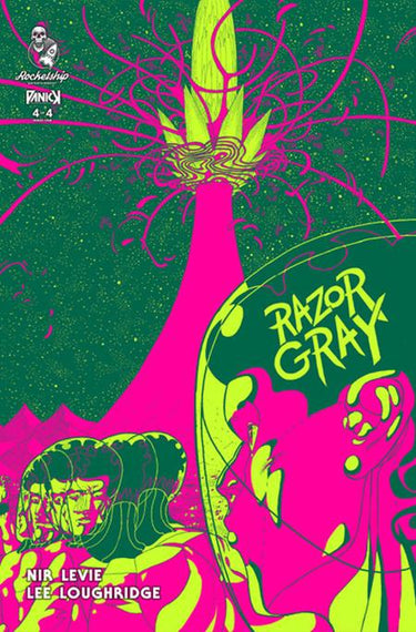 Razor Gray #4 (Of 4) comic book cover by Nir Levie