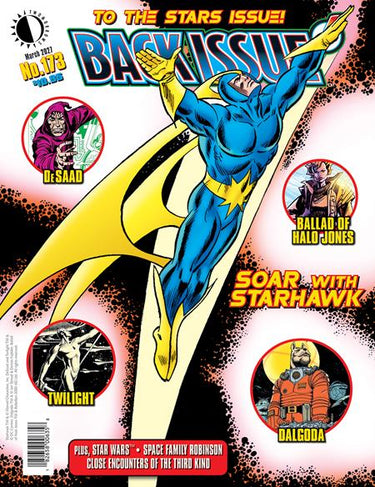 Back Issue #173 comic book cover by Ron Wilson