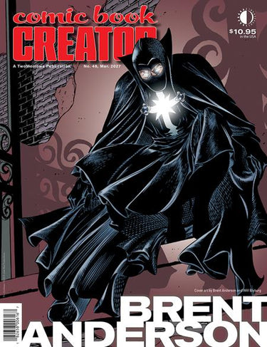 Comic Book Creator #48 comic book cover by Brent Anderson