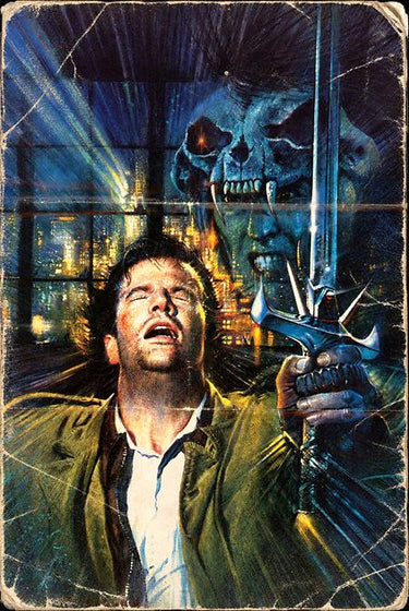 Highlander the Original Screenplay #1 (Of 4) Cvr K Original Poster Brian Bysouth Virgin Cardstock Var comic book cover