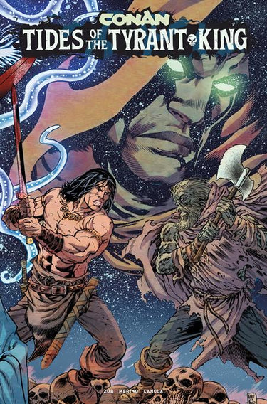 Conan the Barbarian Tides of the Tyrant King #4 (Of 4) Cvr B Jesus Merino Var comic book cover