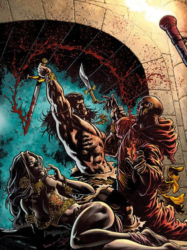 Savage Sword of Conan Reforged #8 Cvr C Ian Churchill Virgin Cardstock Var comic book cover