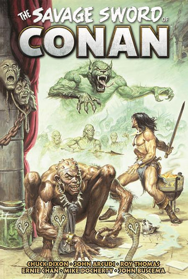Savage Sword of Conan the Original Comics Omnibus HC Vol 13 Direct Market Edition Earl Norem Cvr hardcover graphic novel