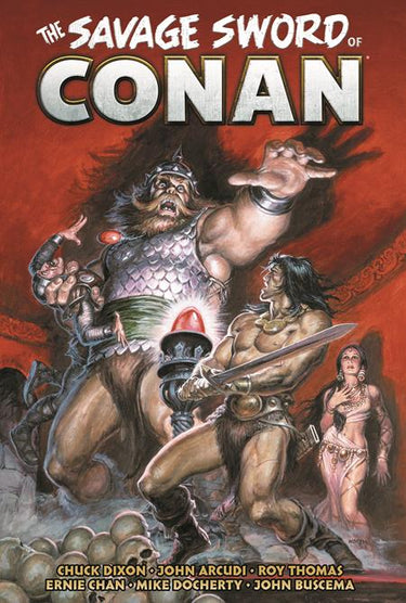 Savage Sword of Conan the Original Comics Omnibus HC Vol 13 Regular Edition Earl Norem hardcover graphic novel cover