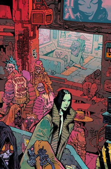 Blade Runner Tokyo Nexus Die with Honor #2 (Of 4) Cvr D Jakub Rebelka Virgin Cardstock Var comic book cover