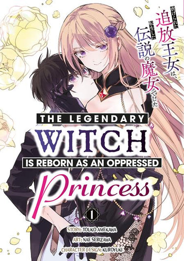 Legendary Witch Is Reborn as an Oppressed Princess TP Vol 01 graphic novel cover by Nae Serizawa