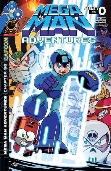 Mega Man Adventures #0 One Shot Cvr a Chad Thomas comic book cover