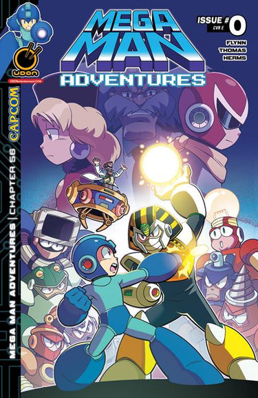 Mega Man Adventures #0 One Shot Cvr E 1:5 Jamal Peppers Var comic book cover