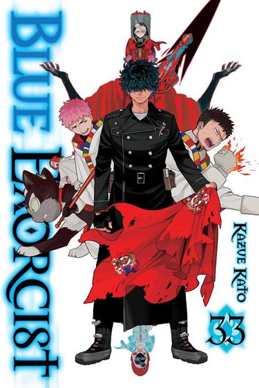Blue Exorcist TP Vol 33 manga cover by Kazue Kato