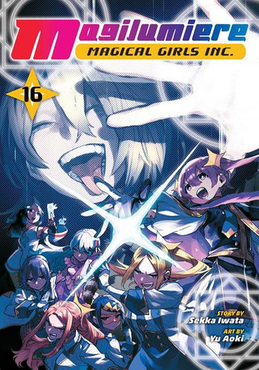Magilumiere Magical Girls Inc TP Vol 16 manga cover by Yu Aoki