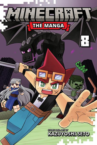 Minecraft the Manga TP Vol 08 manga cover by Kazuyoshi Seto