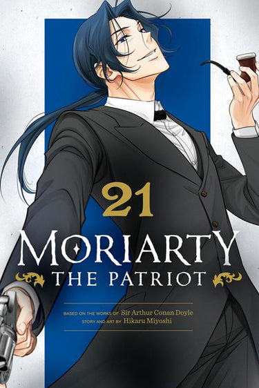 Moriarty the Patriot TP Vol 21 manga cover by Hikaru Miyoshi
