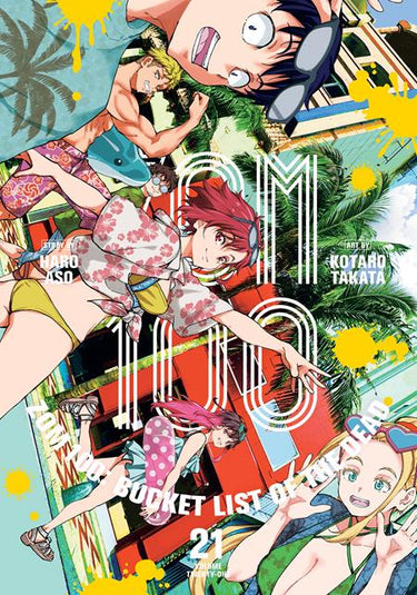 Pre-order of Zom 100 Bucket List of the Dead Volume 21 graphic novel by Viz Media, showing the cover with zombie-themed artwork.