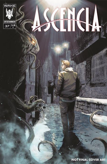 Ascencia #37 comic book cover by Wilton Santos