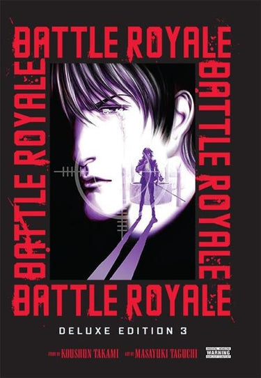 Battle Royale Deluxe Edition HC Vol 03 manga cover by Masayuki Taguchi