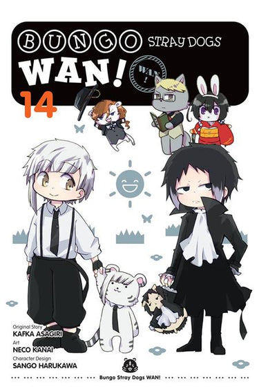 Bungo Stray Dogs Wan TP Vol 14 manga cover by Neco Kanai