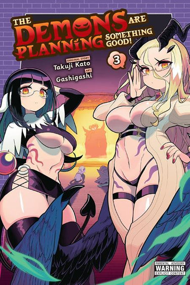 Demons Are Planning Something Good TP Vol 03 manga cover by Gashigashi
