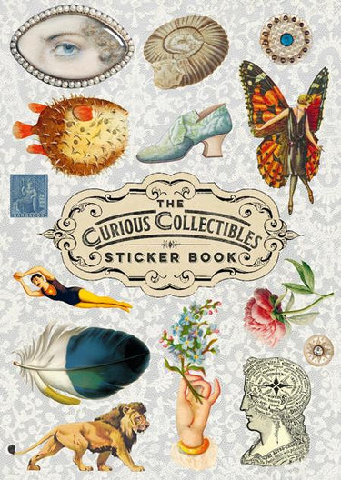 Abrams Curious Collections Sticker Book Tp pre-order graphic novel cover with colorful sticker collection artwork