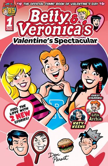 Betty And Veronicas Valentines Spectacular (One Shot) Cvr A Dan Parent comic book cover