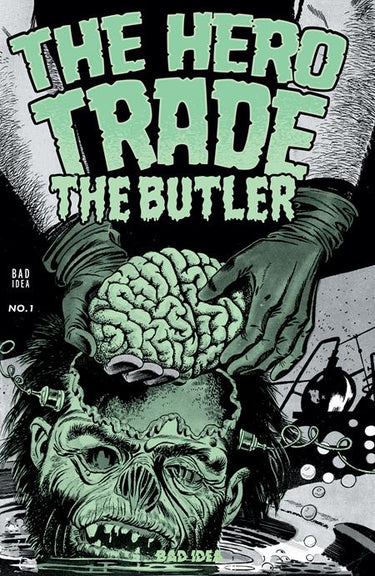 Hero Trade The Butler #1 (One Shot) Cvr F Bernard Baily Glow-In-The-Dark Old Masters Variant comic book cover