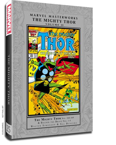 Marvel Masterworks The Mighty Thor Vol. 25 hardcover graphic novel by Walter Simonson, Clover Press regular edition