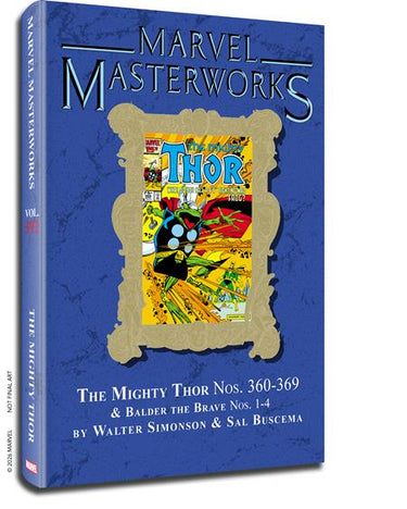 Marvel Masterworks The Mighty Thor HC Vol 25 Walter Simonson Direct Market Edition hardcover graphic novel by Clover Press