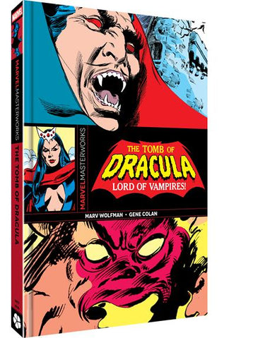Marvel Masterworks Tomb Of Dracula HC Vol 06 Gene Colan Clover Press Edition Cvr graphic novel cover